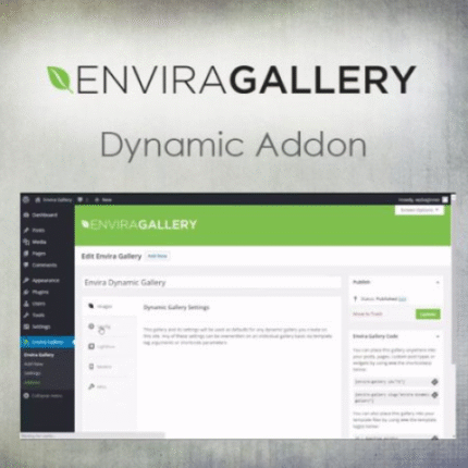 Envira Gallery Dynamic Addon