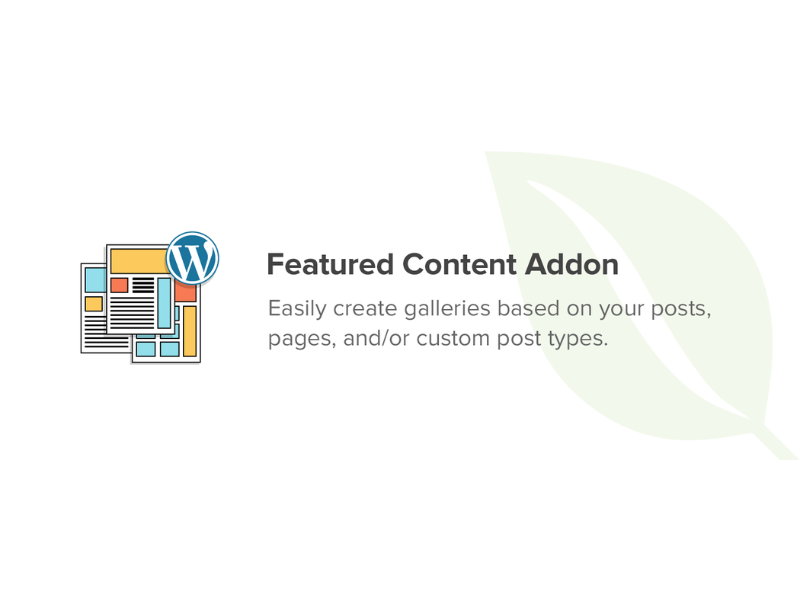 Envira Gallery Featured Content