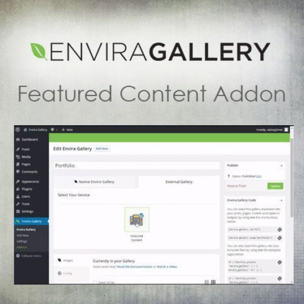 Envira Gallery Featured Content