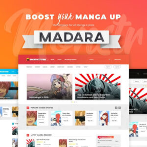 Madara WordPress Theme for Manga
