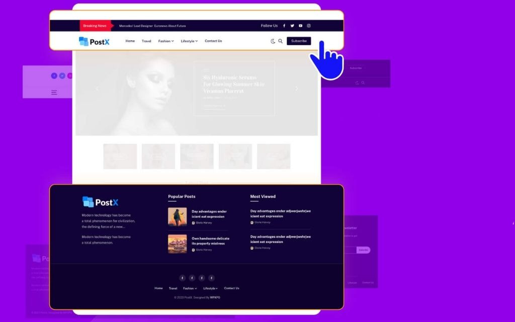 Common Header Footer Limitations in WordPress Themes