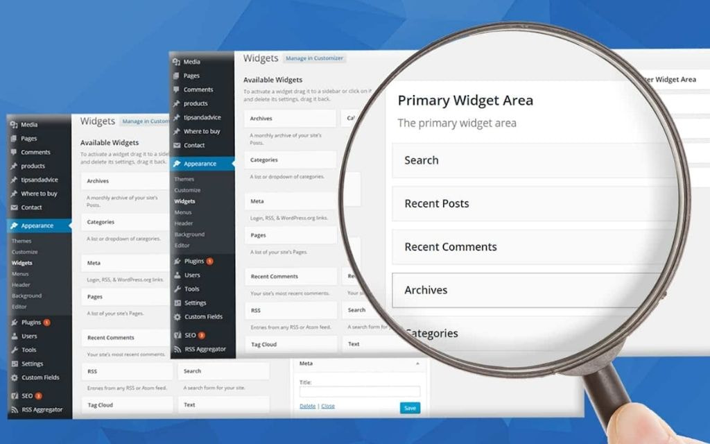 Default WordPress Widget Limitations