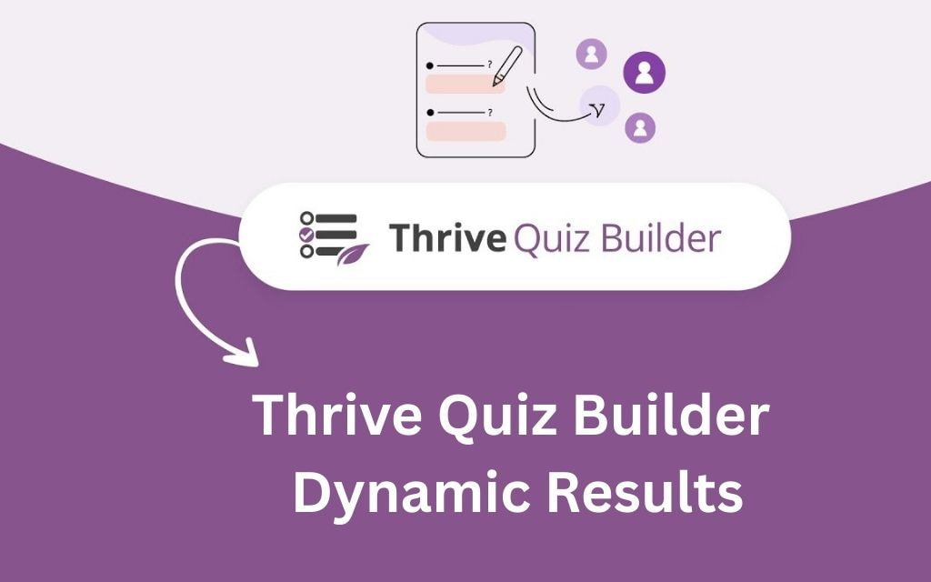 Thrive Quiz Builder Dynamic Results