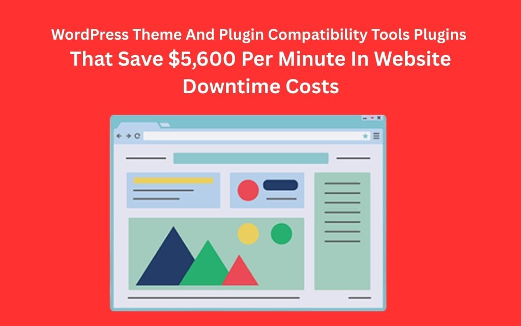 WordPress Theme And Plugin Compatibility Tools Plugins That Save $5,600 Per Minute In Website Downtime Costs