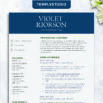 ATS Friendly Resume Template for Word Pages Google Docs, Minimalist Professional CV Template, Simple Clean Resume Design, Executive CV 2026