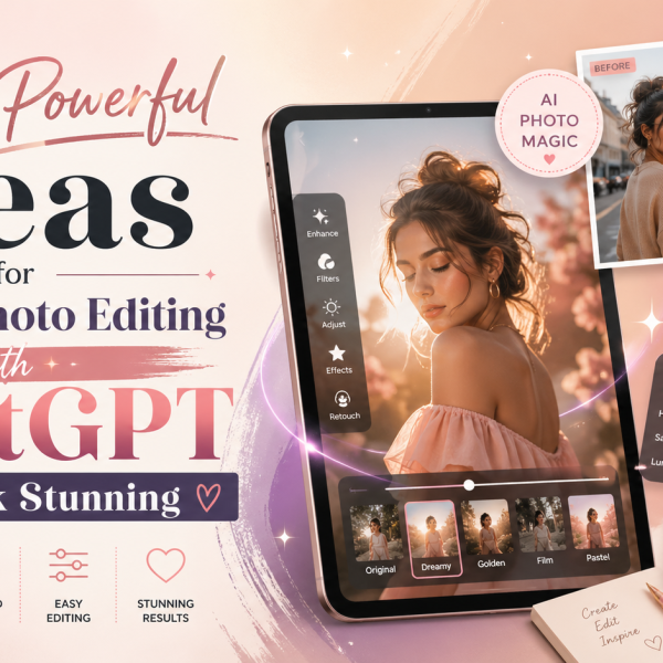 10 Prompts for Trendy Photo Editing with ChatGPT That Make Images Look Stunning