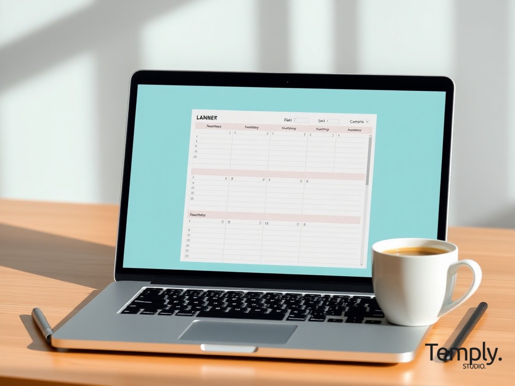 digital planner templates related