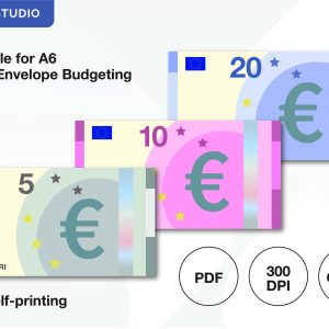 Euro Placeholder Template | European Style Design Mockup | Modern Euro Layout | Editable Placeholder Design | Digital Download