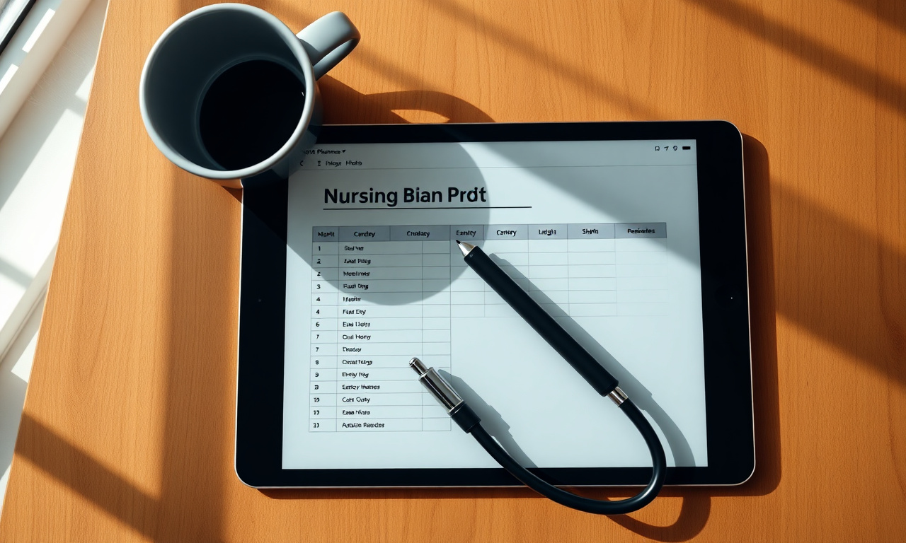 nursing planner pdf