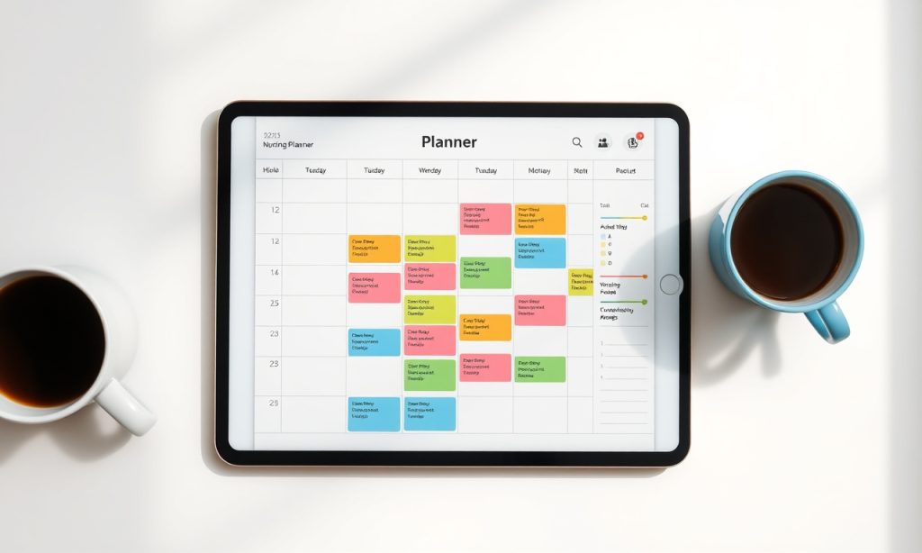 nursing planner template