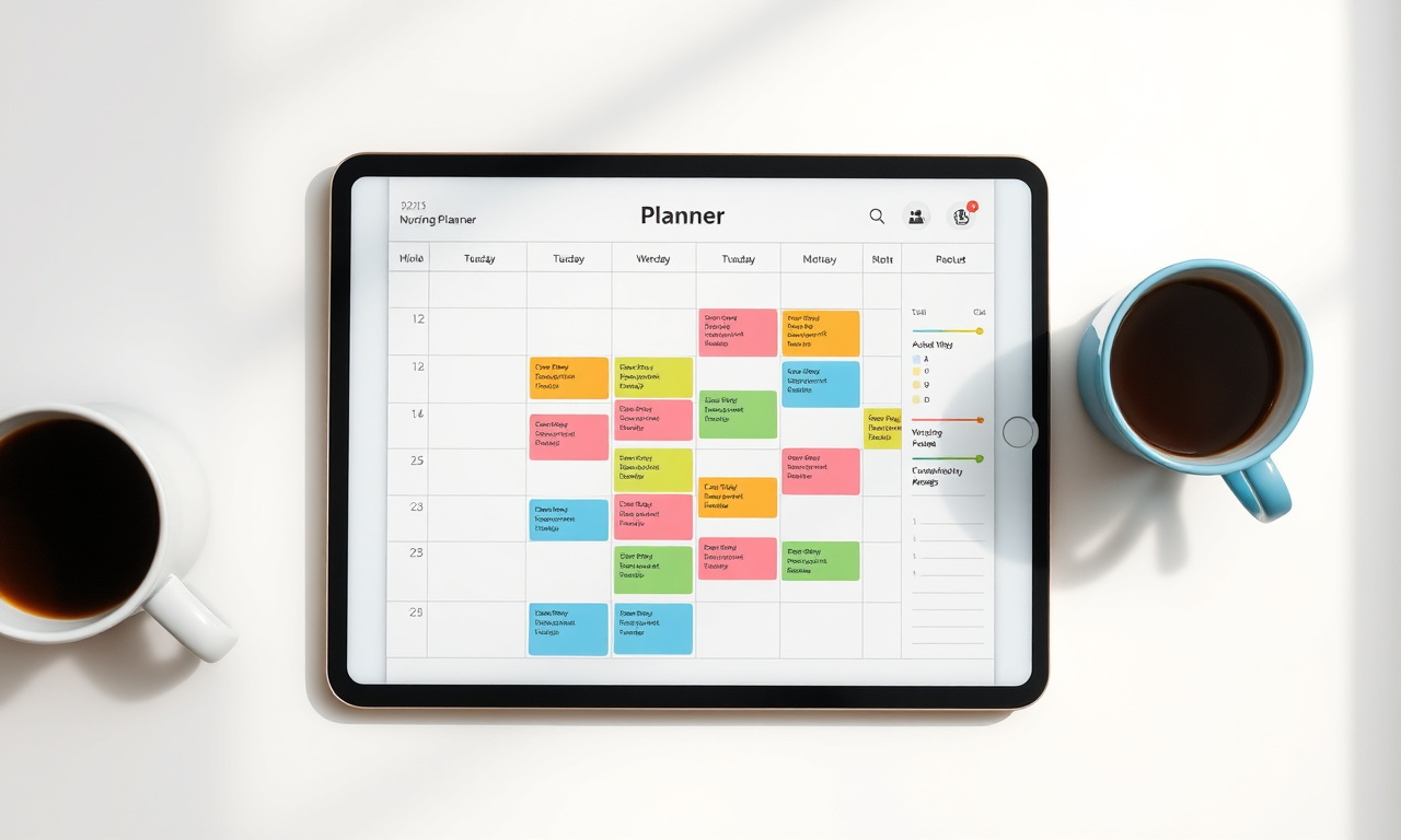 nursing planner template