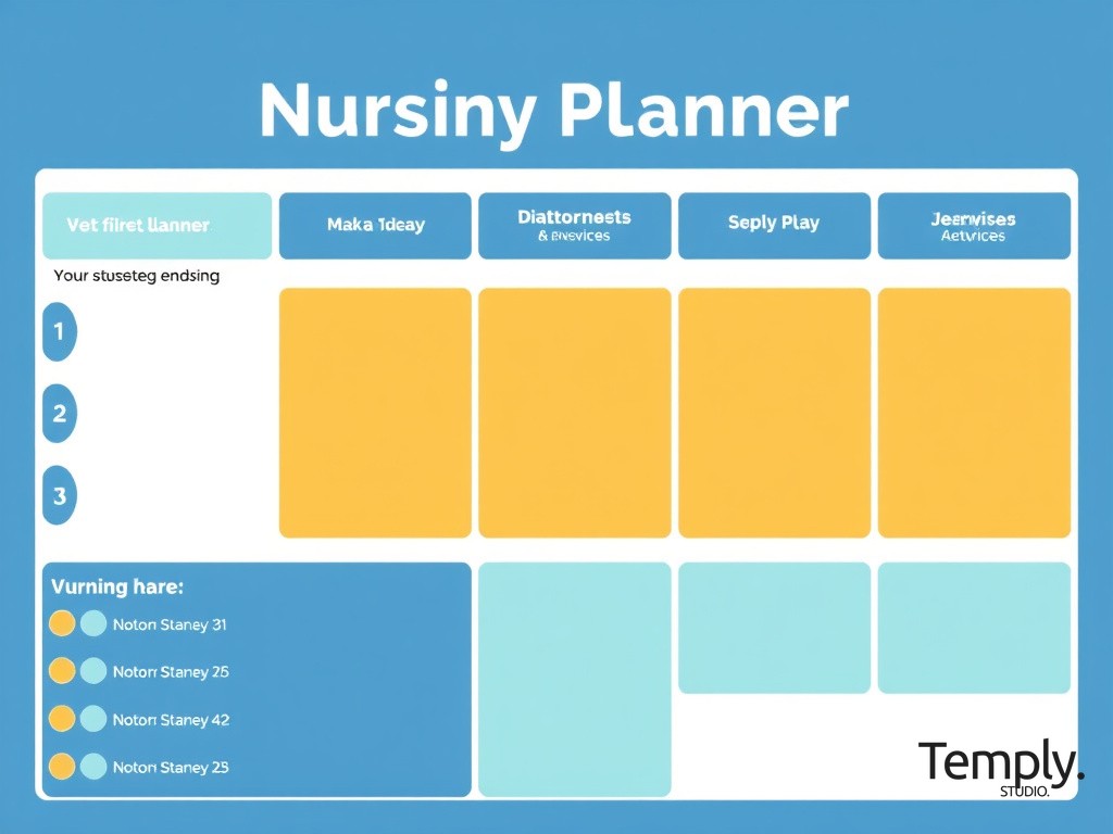 nursing planner template