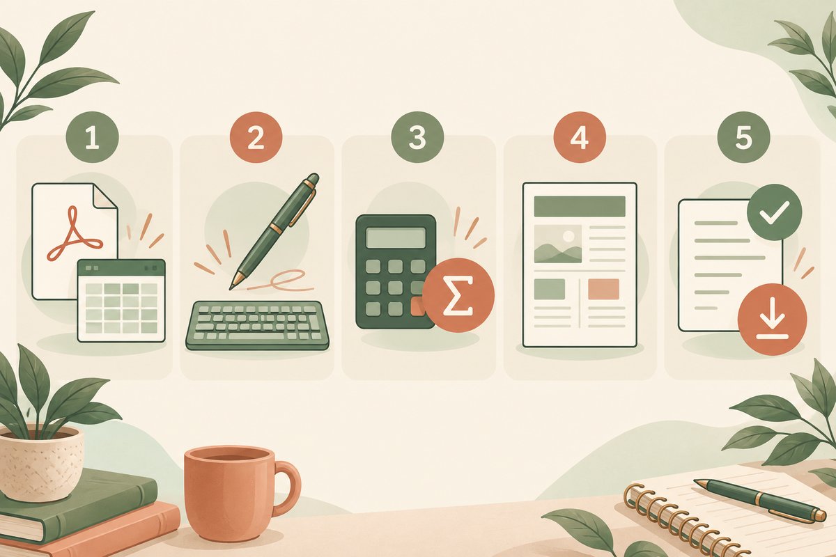 Five checks for choosing a printable budget planner PDF or spreadsheet