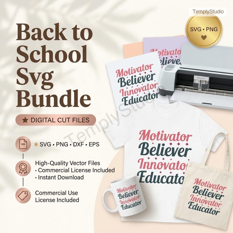 Back-to-School SVG Bundle
