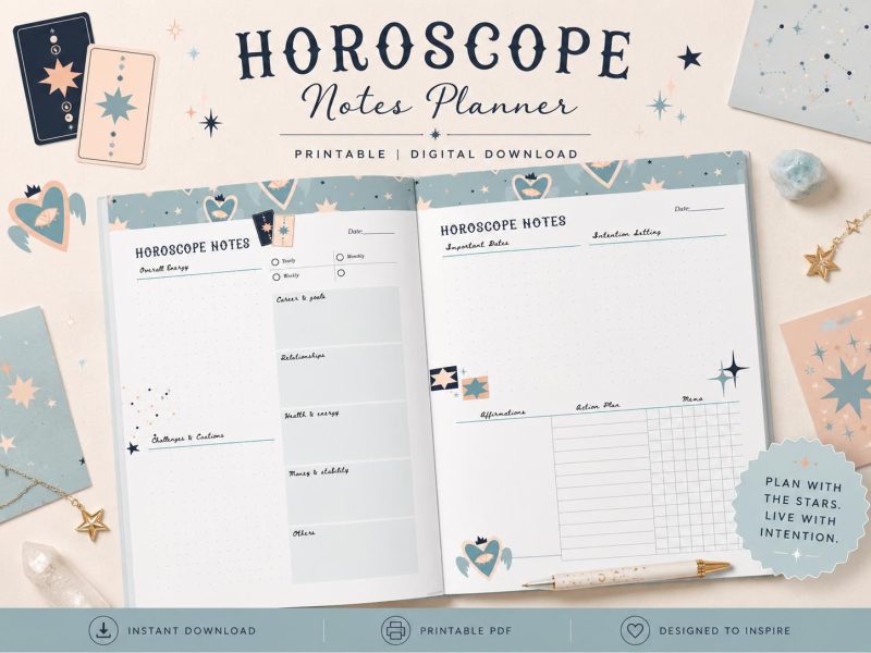 Horoscope Planner Printable